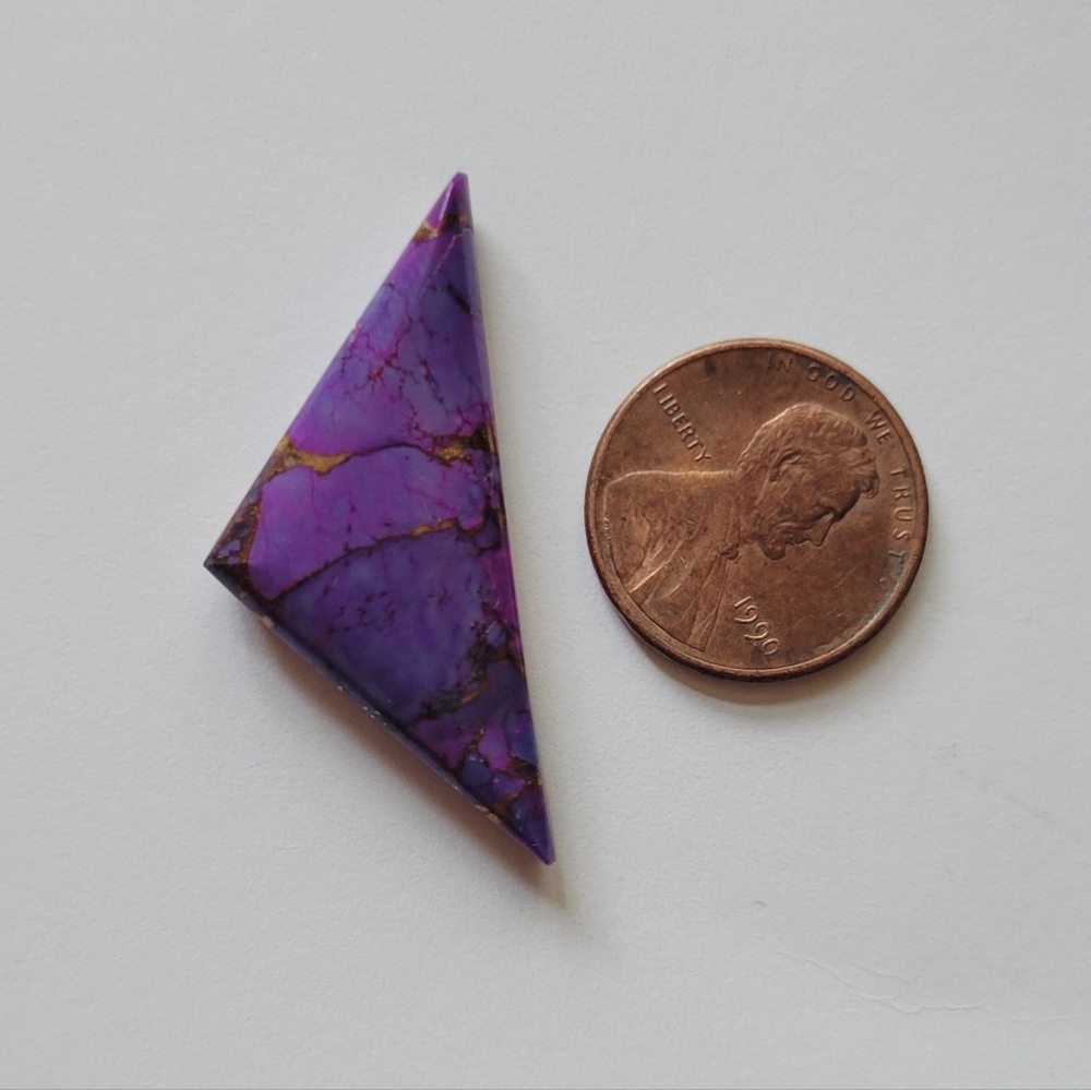 Purple Mojave Turquoise Stone - Picture 2 of 3